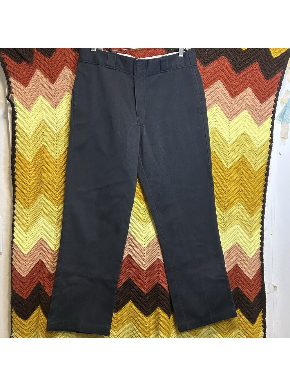 Dickies 874 Original Fit Work Pants 32x32 Black Chino Style
